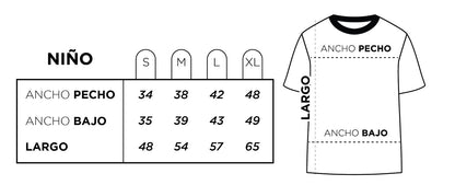 PLAYERA NIÑOS MARCA BLACK CANVAS COMBI